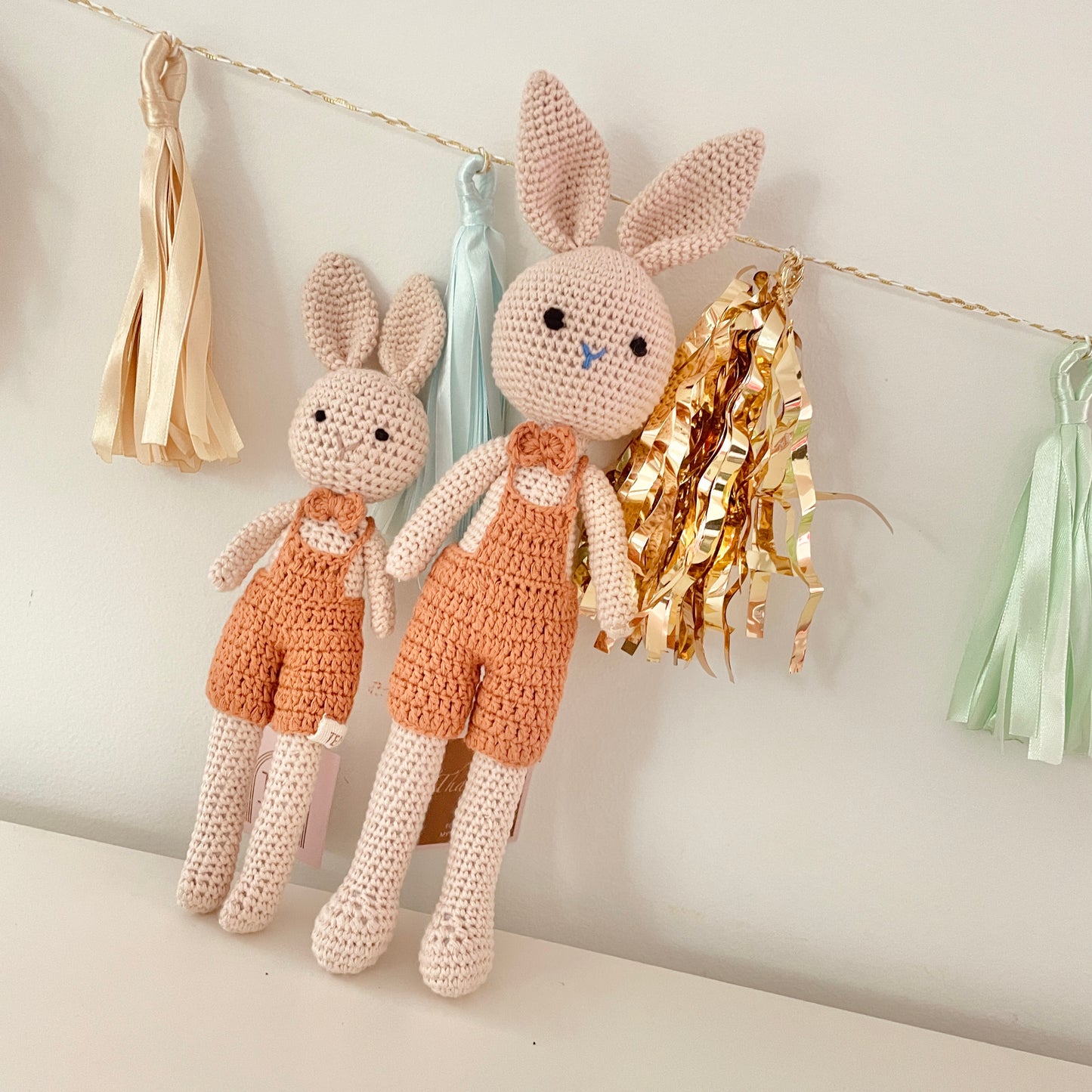 Boho Big Brother & Little Brother Bunnies