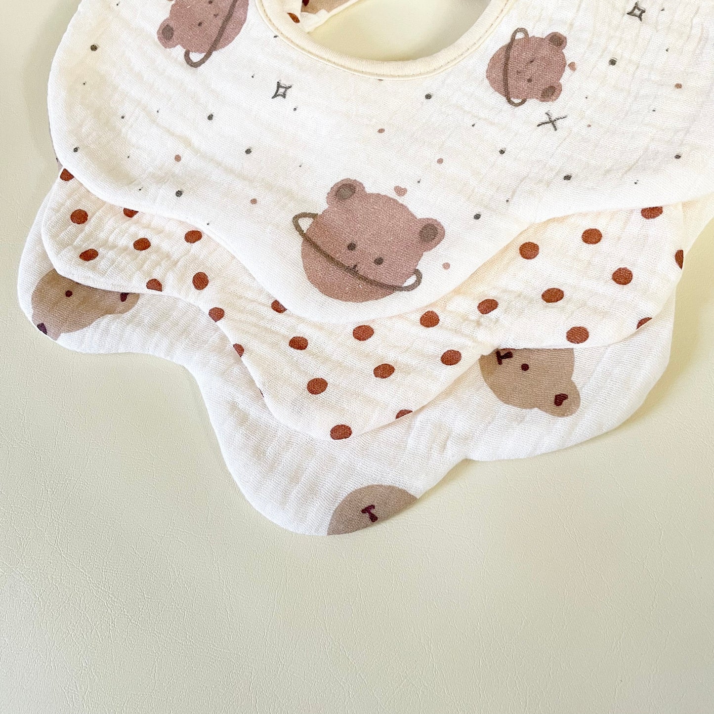 Teddy Bear Baby Bibs