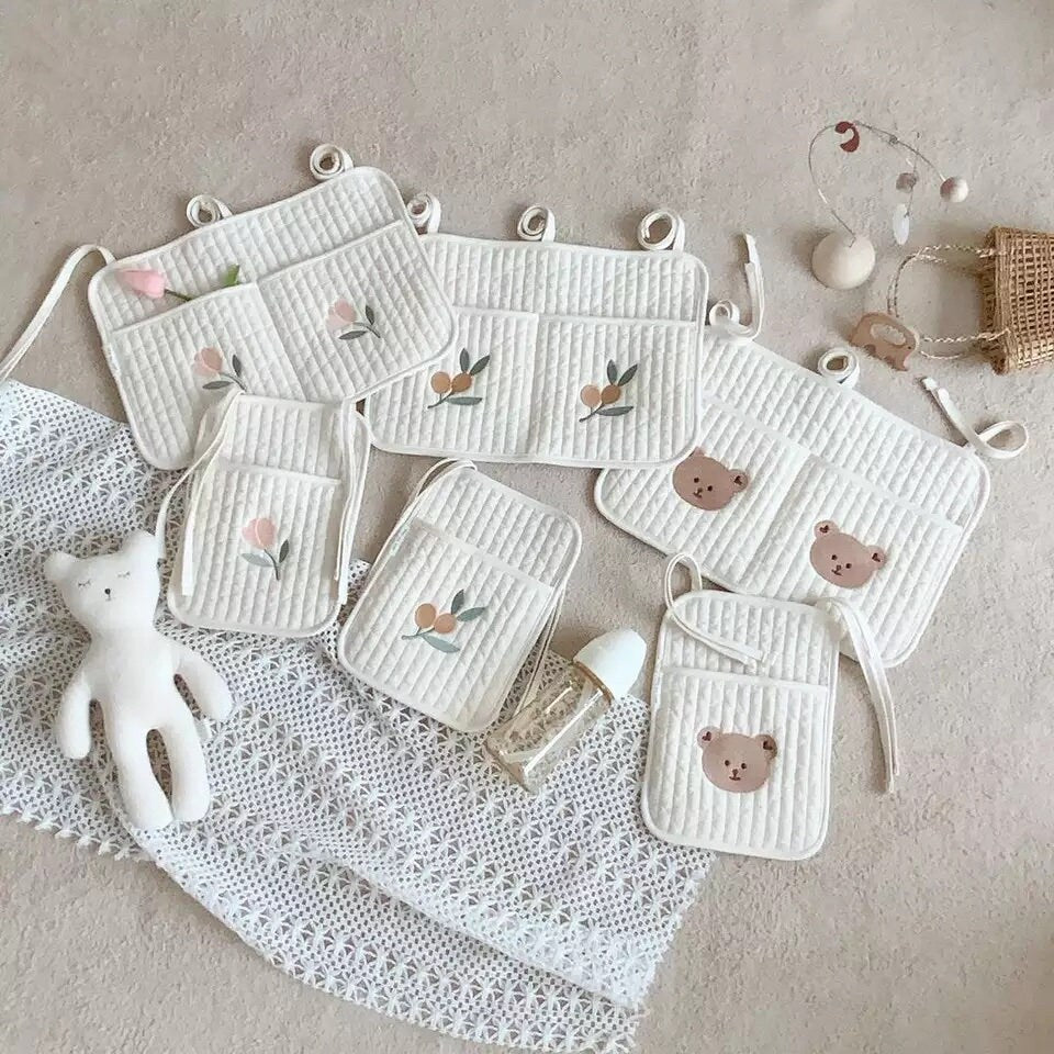 Nursery Crib Hanging Pocket