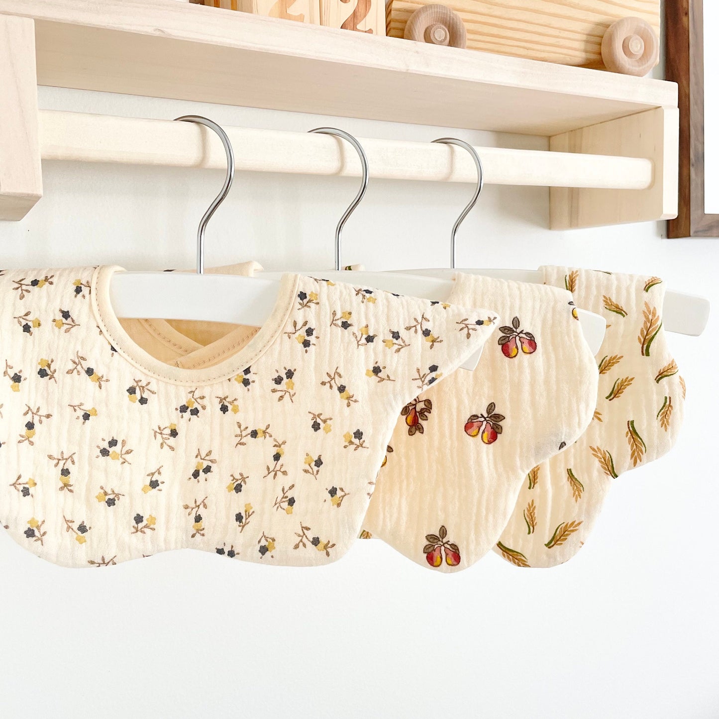 Spring Florals Baby Bibs