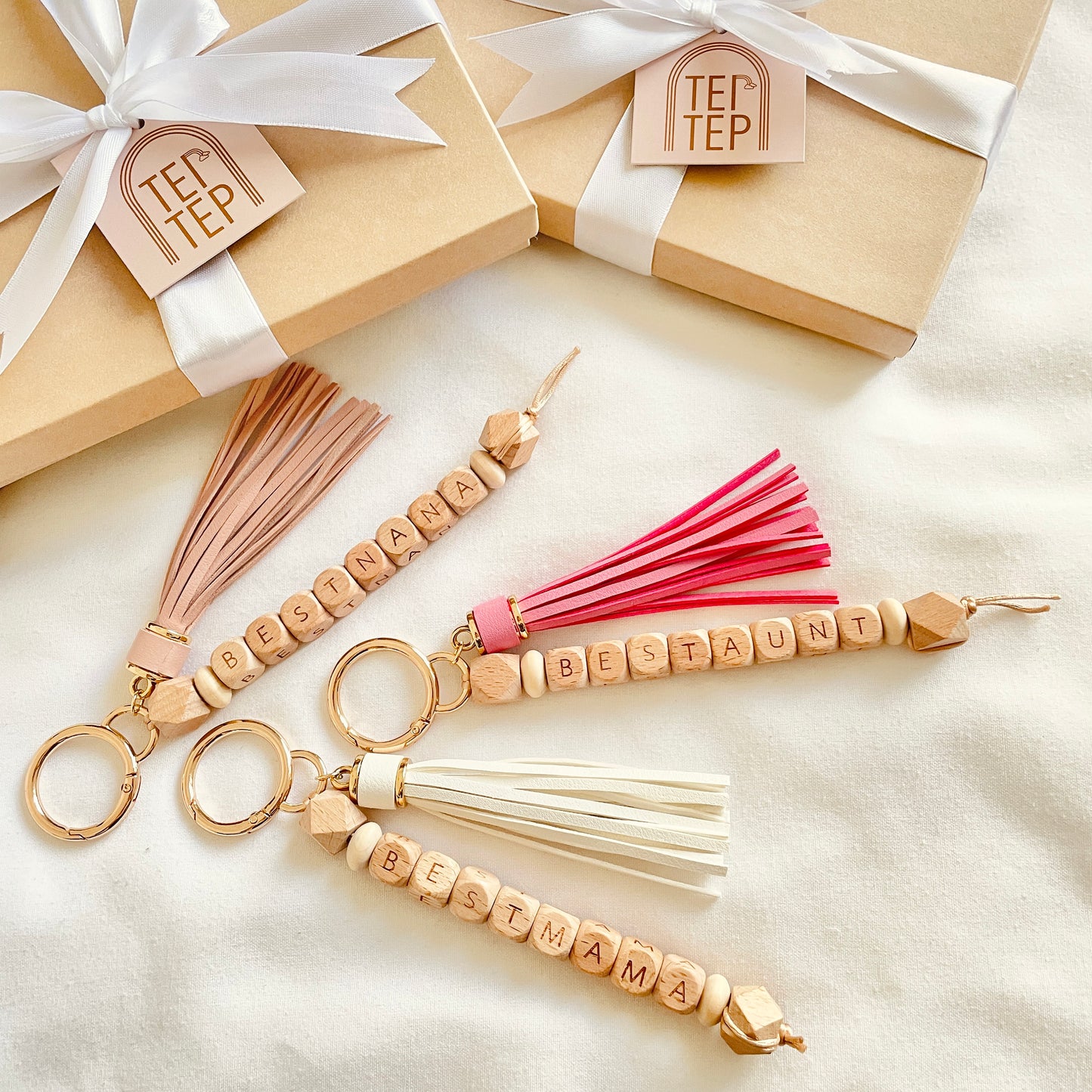 Personalized Bag Charm Gift Box