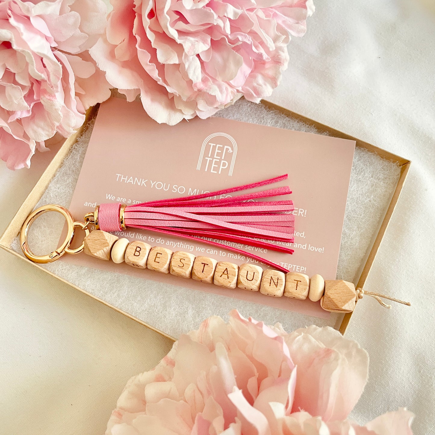 Personalized Bag Charm Gift Box