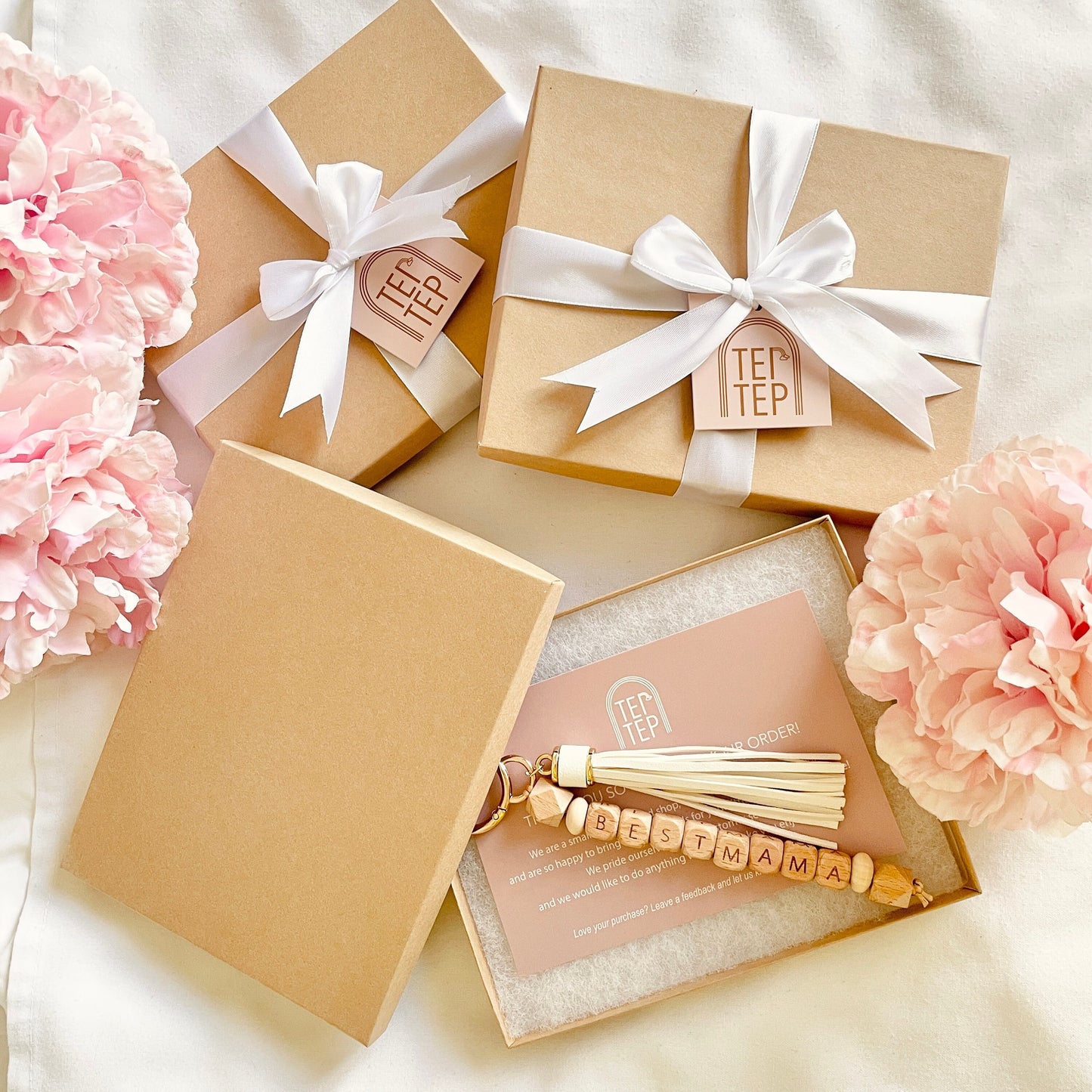 Personalized Bag Charm Gift Box