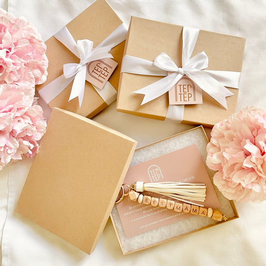 Personalized Bag Charm Gift Box