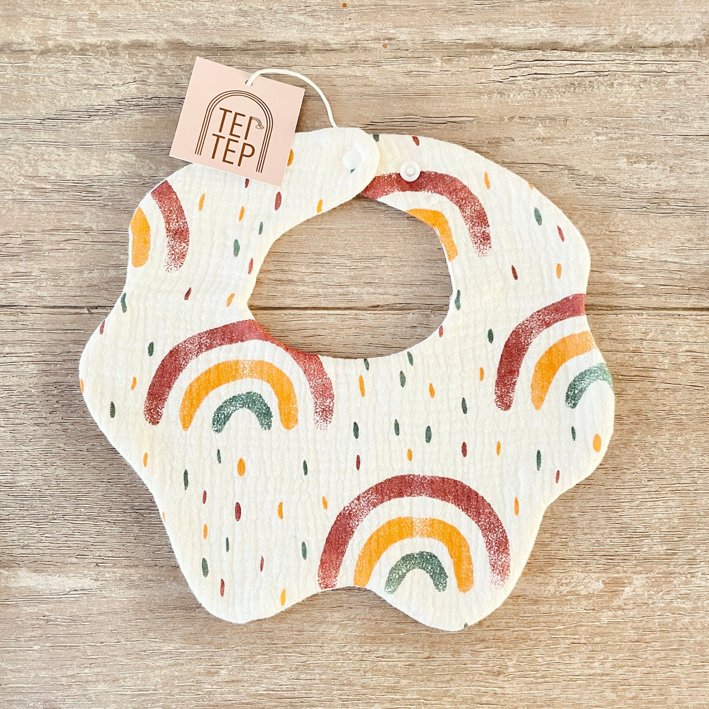 Rainbow Baby Bibs