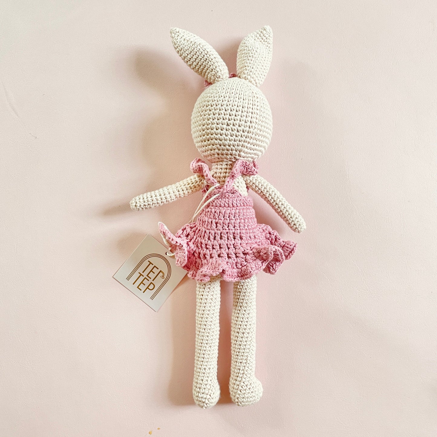 Personalized Crochet Stuffed Animal Bunny