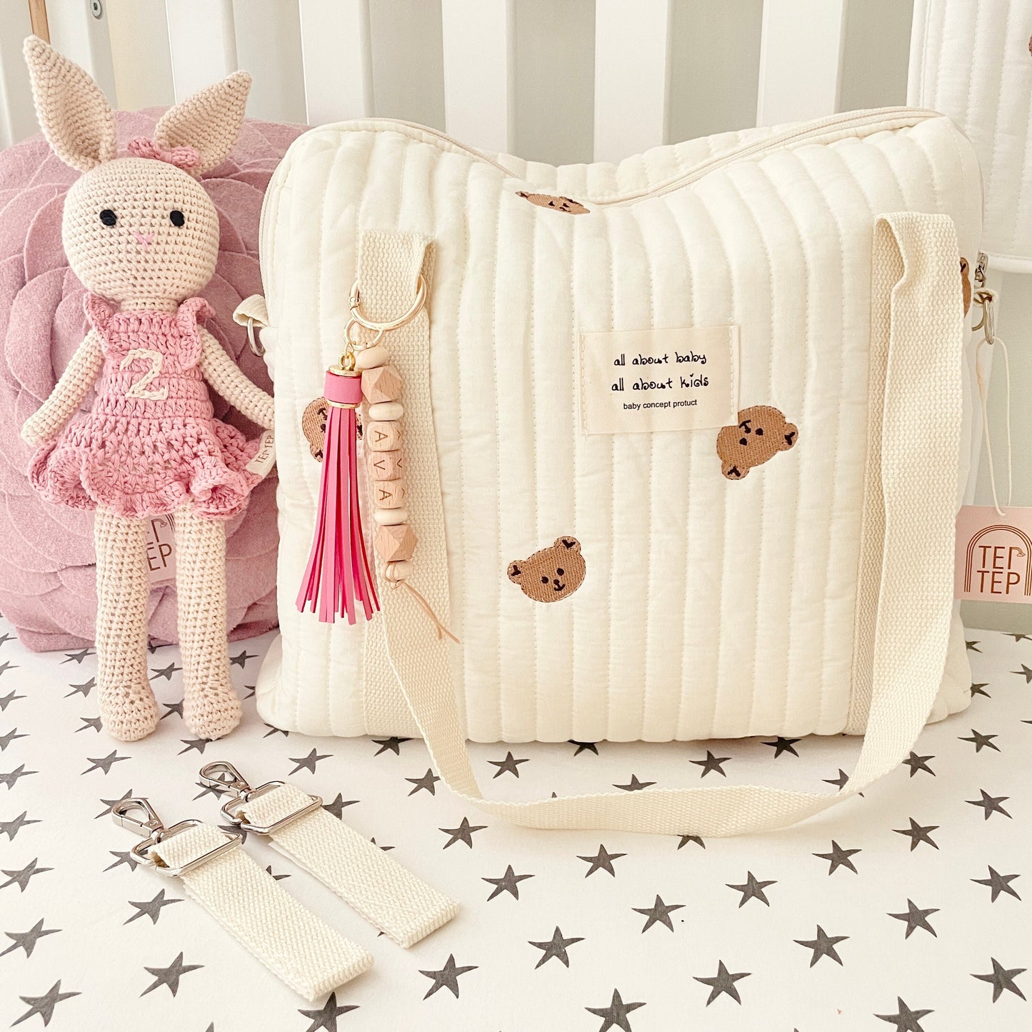 Teddy Bear Diaper Bag