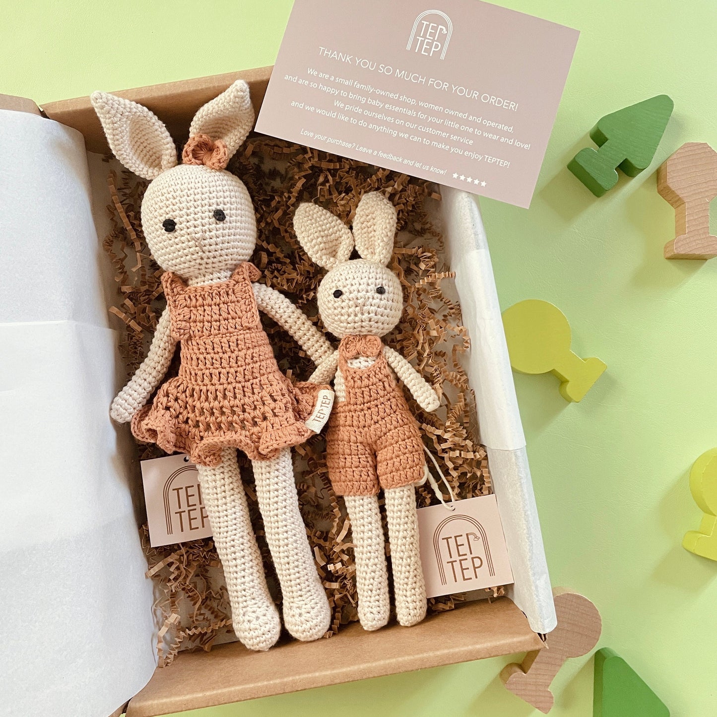 Big Sister & Little Brother Bunnies