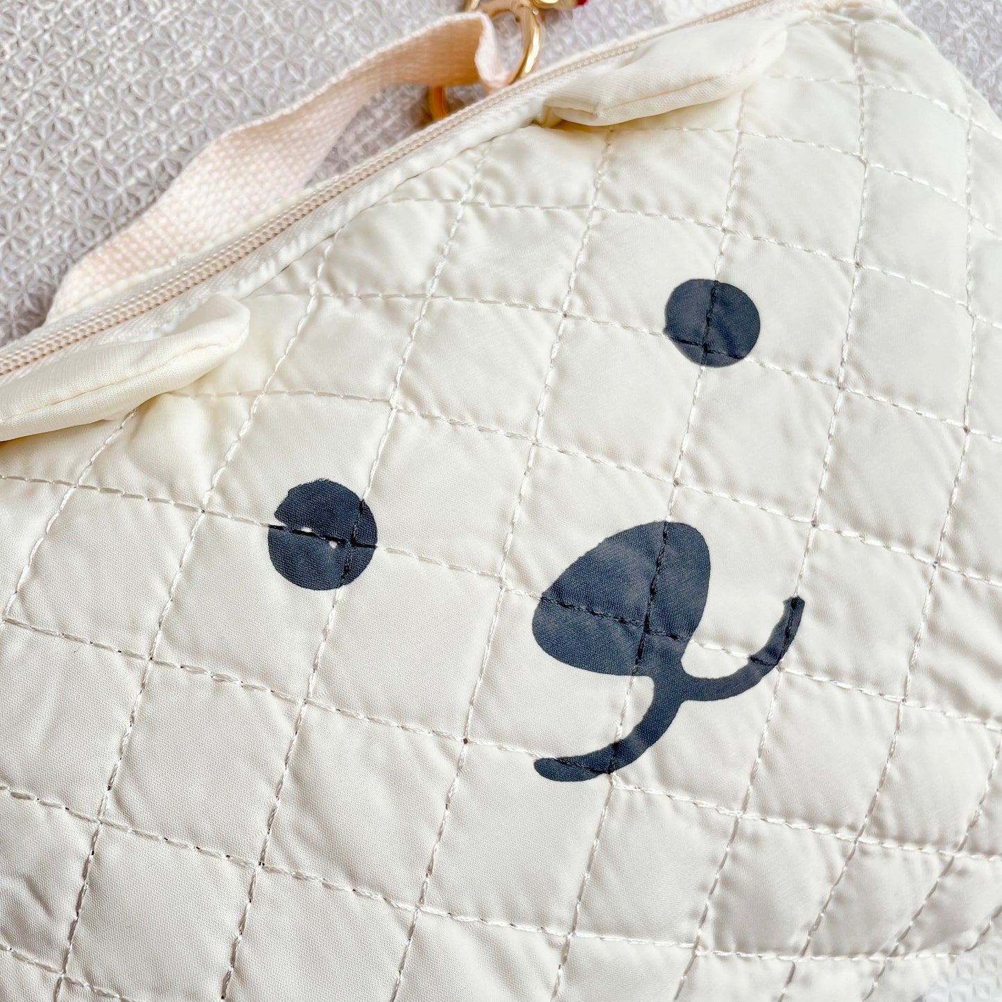 Quilted Bear Toddler Backpack