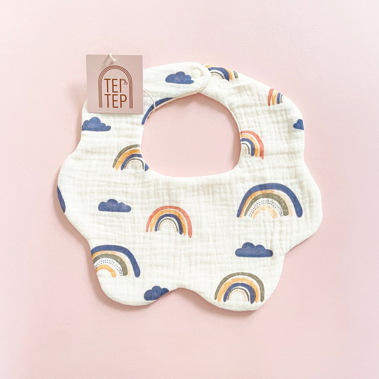 Dreamy Rainbow Baby Bibs