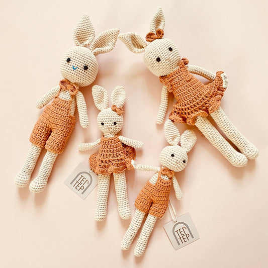 Boho Bunny Family