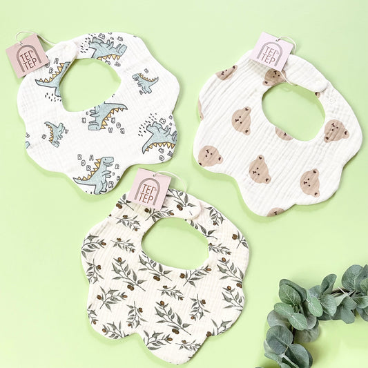 Roaring Baby Bibs